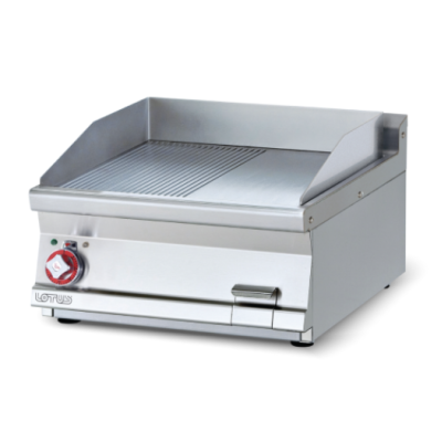  Πλατώ ηλεκτρικό μεσαίο 1/2 λείο 1/2 ραβδωτό  FTLRT-76ET 